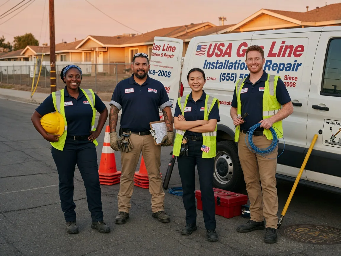 Gas Line Installation company in Smithmill, PA